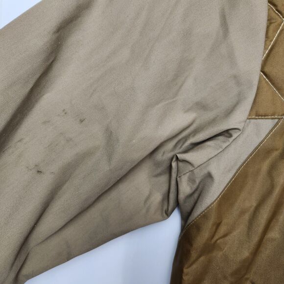 Vtg Hunting Jacket Mens L Duck Canvas Quilted Corduroy‎ Collared Outdoors Rugged - Picture 5 of 11